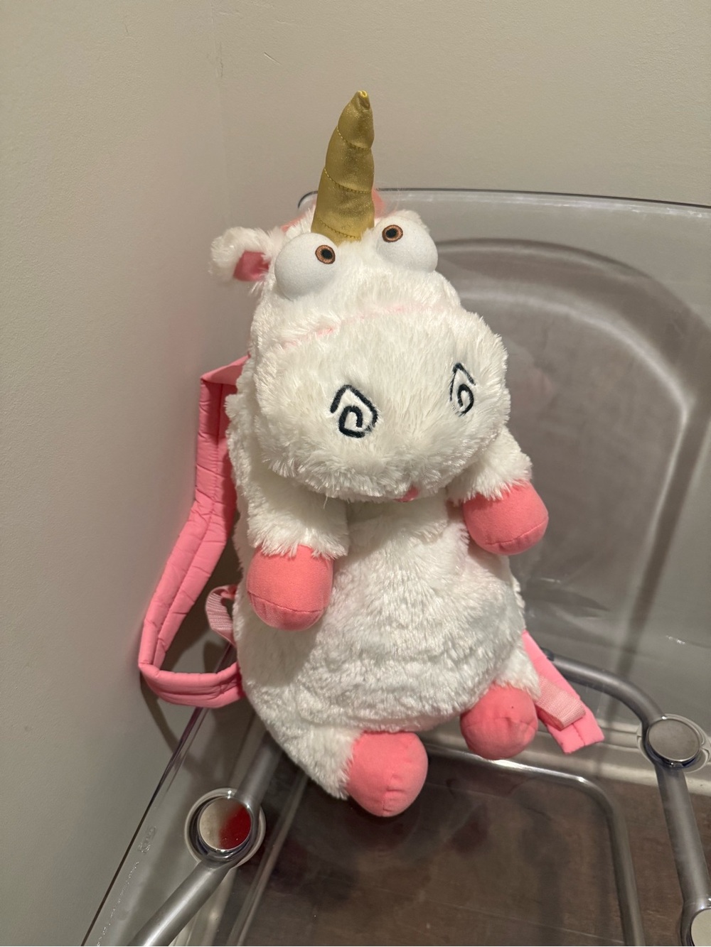 Plush Unicorn Kids Backpack (from Despicable me)